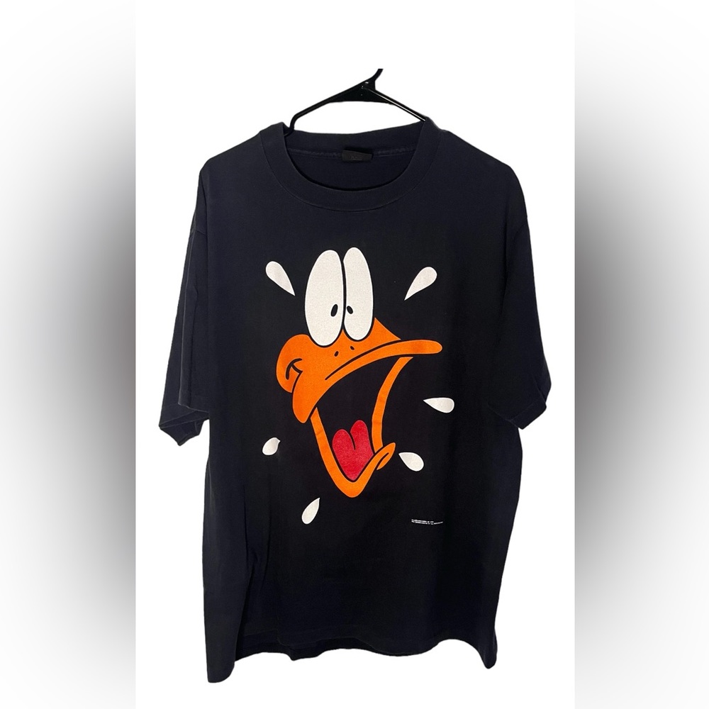 1990 Daffy Duck big face on changes tag